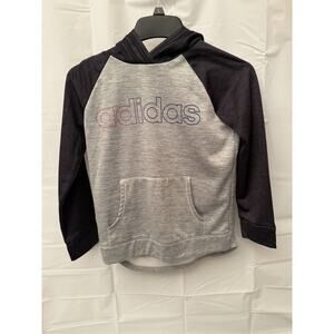 Adidas Sweatshirt And Leggings Youth Large Black And Multicolor Leggings